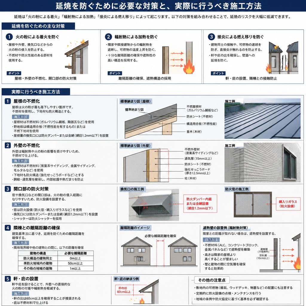 延焼対策の具体策