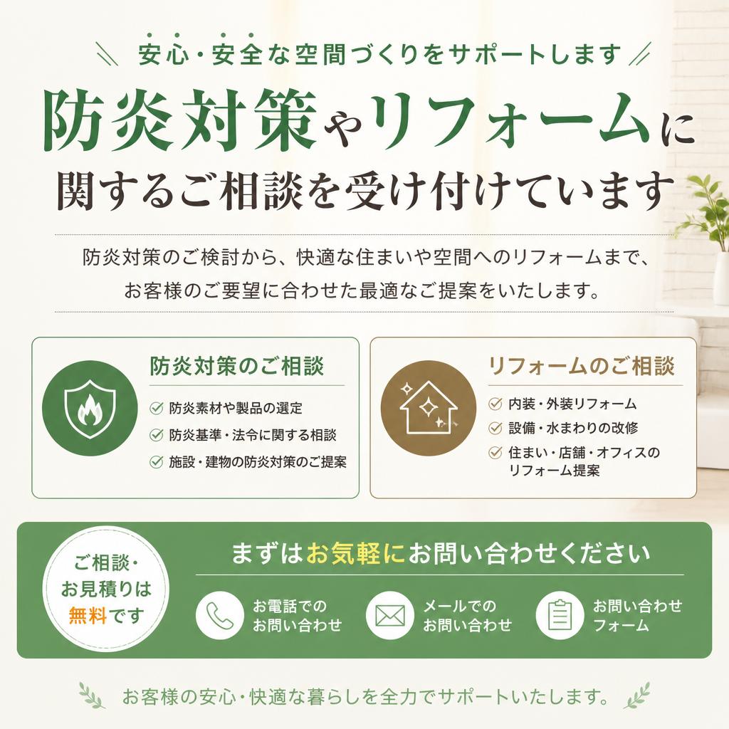お気軽にお問い合わせを