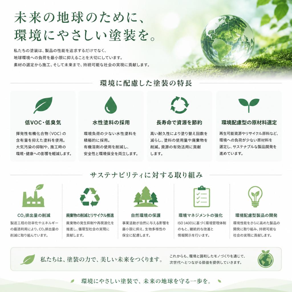 環境にも優しい選択肢
