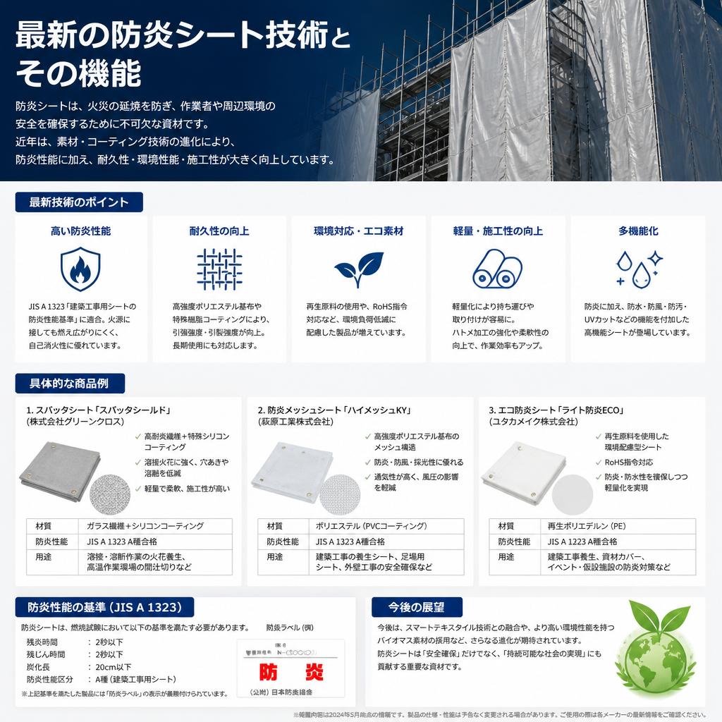 防炎シートの革新技術