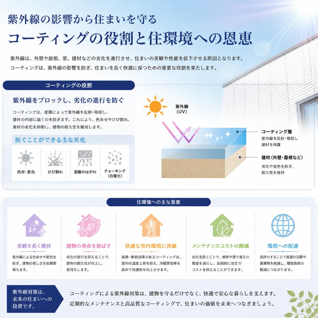 紫外線防止と健康な住環境