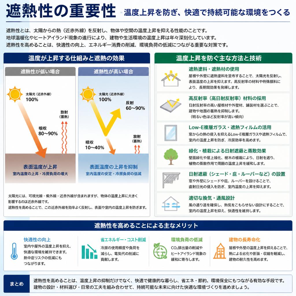 遮熱とは？その必要性