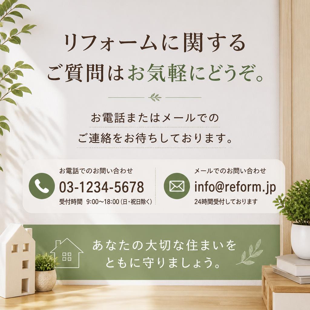 お問い合わせ・無料相談