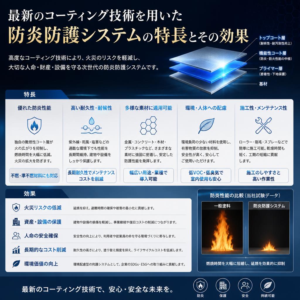 2. 当社が提供する防炎防護システム