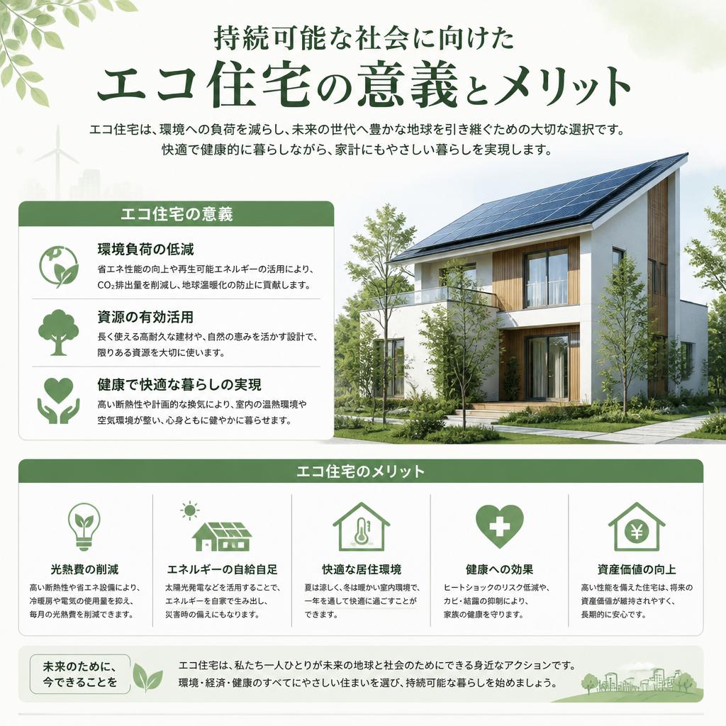 エコ住宅の重要性とその実現