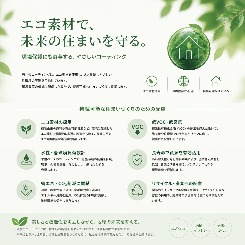 エコな選択、持続可能な生活