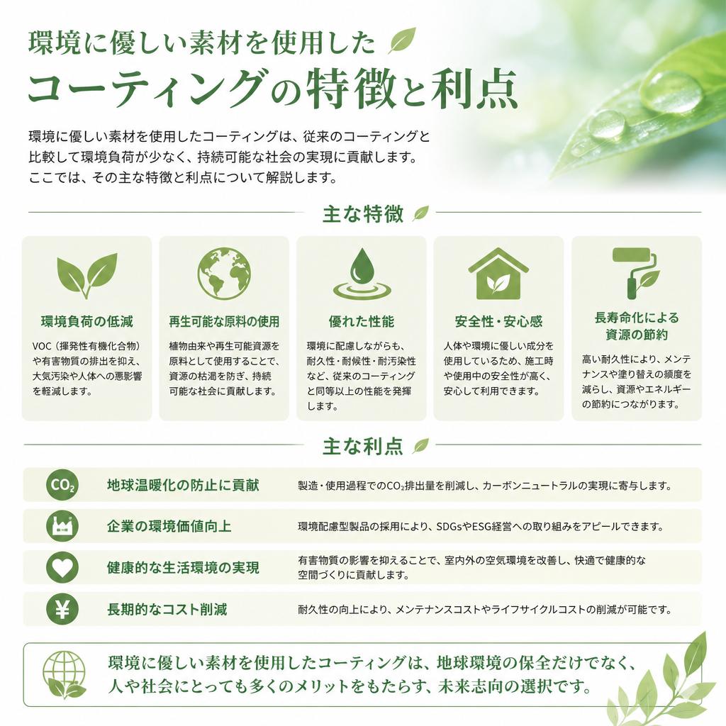 持続可能な素材使用