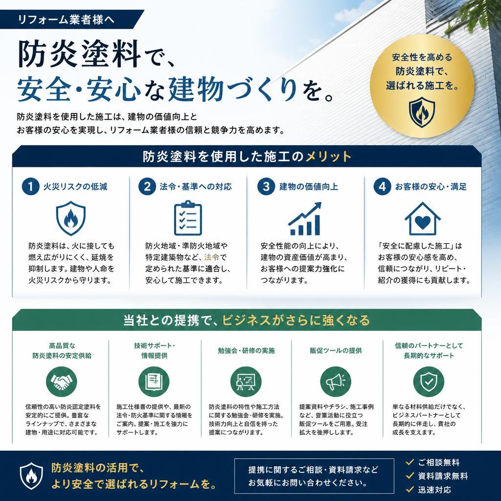 リフォーム業者との連携