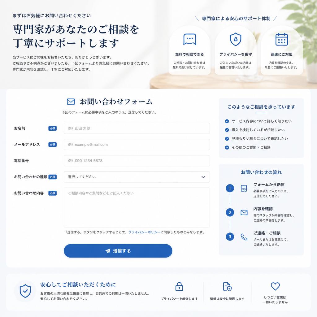 7. 専門家への相談窓口